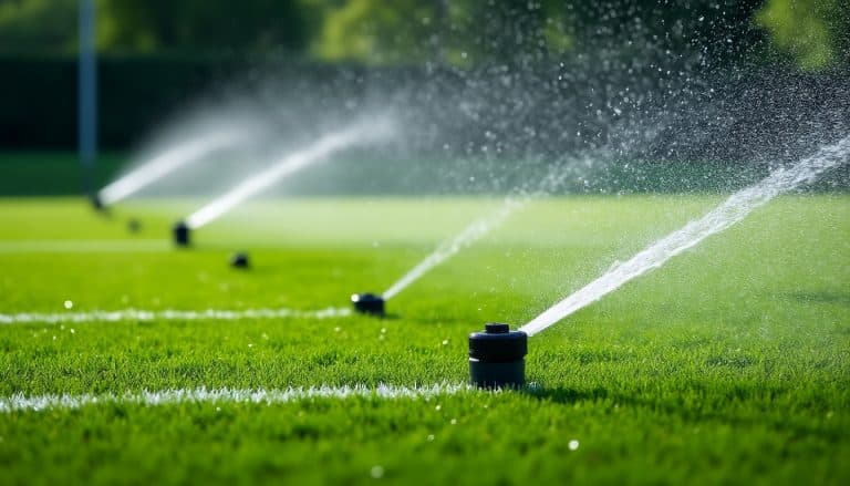 Arroser un terrain de sport : les repères et les restrictions