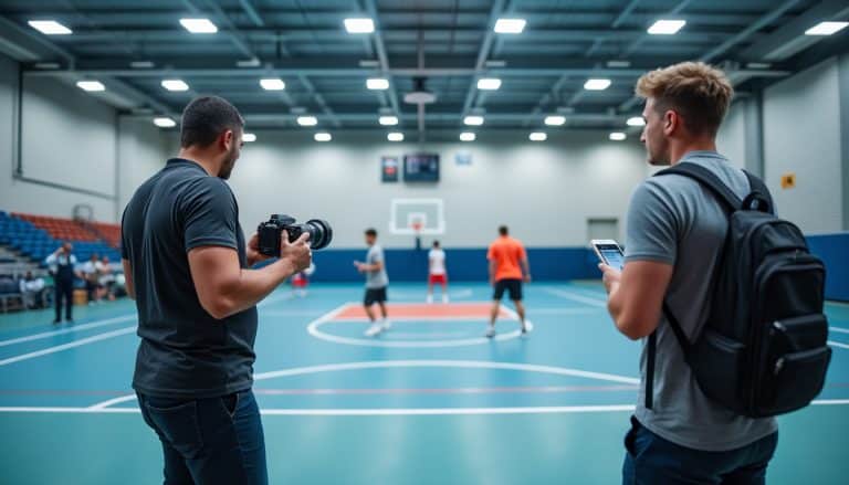 Photos et droit à l'image dans un équipement sportif