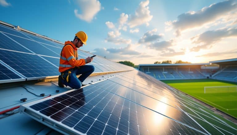Photovoltaïque sur un équipement sportif : ce qu'il faut vérifier