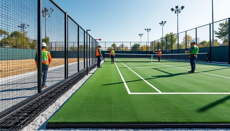 Terrain de padel : ce que l'installation demande